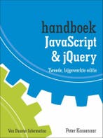 Handboek JavaScript and jQuery 9789059409156, Boeken, Verzenden, Zo goed als nieuw