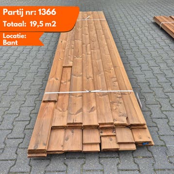 Thermo vuren Rabat Mes-Groef 3600-3800x145-135x20mm, Ophalen of Verzenden, Nieuw