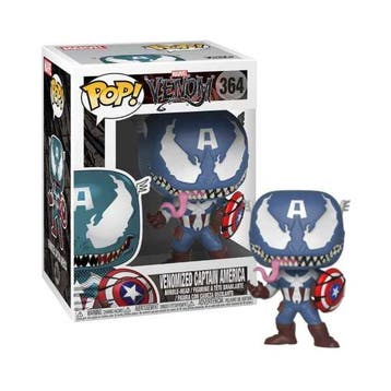 Funko Pop!  Venom - Venomized Captain America #364, Verzenden, Nieuw