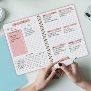 A5 Weekplanner Agenda - Ongeprikte Spiral Notebook voor Dage, Verzenden, Nieuw in verpakking