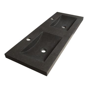 Brauer Magma Wastafel - 120 cm - met 2 Spoelbakken en 2, Ophalen of Verzenden, Nieuw