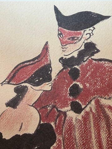 Yves Saint Laurent (1936-2008) - Bal Masqué