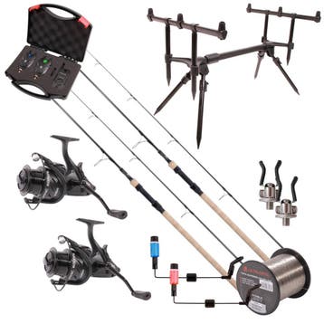 Ultimate Bionic High End Carp Set - 3.5lbs Cork handle, Watersport en Boten, Verzenden, Nieuw