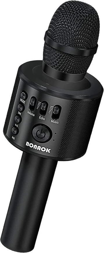 Karaoke Microfoon Bluetooth | Retourdeal 44% Korting, Ophalen of Verzenden, Zo goed als nieuw, Microfoon(s)