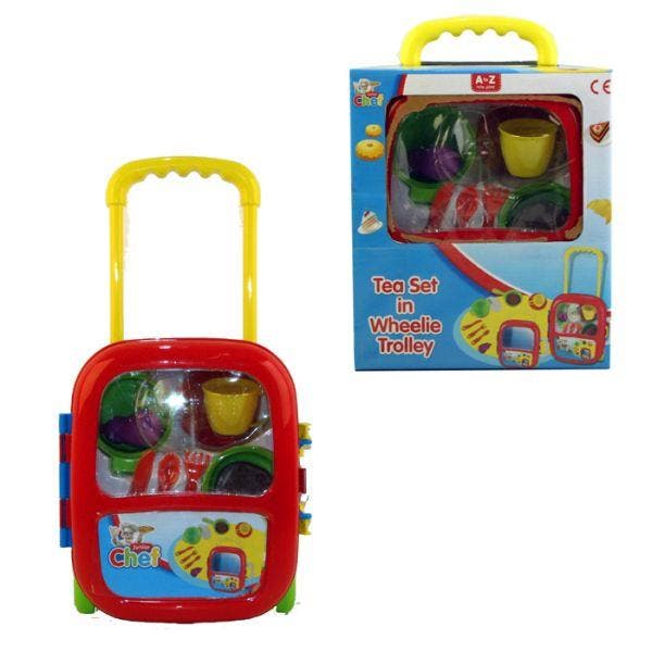 Keukenset met trolley (Speelgoed), Kinderen en Baby's, Speelgoed | Speelkeukens, Nieuw, Ophalen of Verzenden