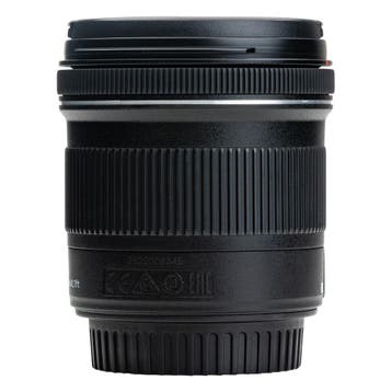 Canon EF-S 10-18mm f/4.5-5.6 IS STM met garantie, Ophalen of Verzenden, Gebruikt