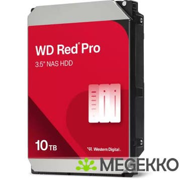 WD HDD 3.5  10TB S-ATA3 512MB WD103KFBX Red Pro, Verzenden, Nieuw, Western Digital
