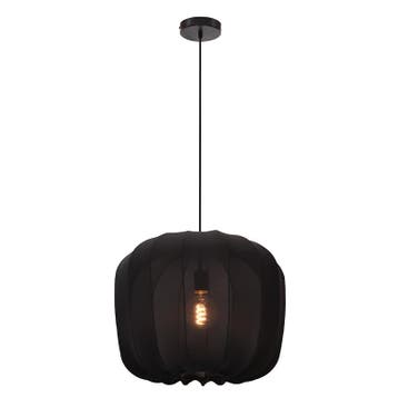 Moderne hanglamp zwart, Deborah, Ophalen of Verzenden, Nieuw, Modern