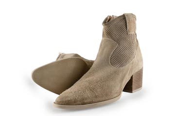 Freeflex Enkellaarzen in maat 39 Beige, Kleding | Dames, Schoenen, Verzenden, Beige, Lage of Enkellaarzen, Zo goed als nieuw