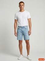 Levis Korte broeken Heren maat W42 Lichtblauw Vintage, Ophalen of Verzenden, Nieuw, Levi's
