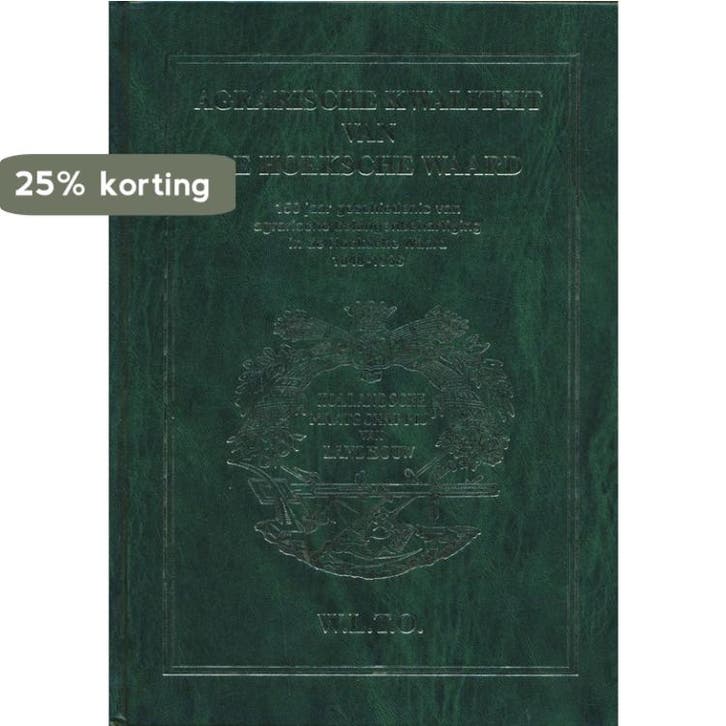 Agrarische kwaliteit van de Hoeksche Waard 9789090126319, Boeken, Techniek, Gelezen, Verzenden