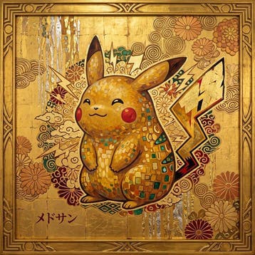 MEDSAN - Klimt Pikachu () - UNIQUE WORK