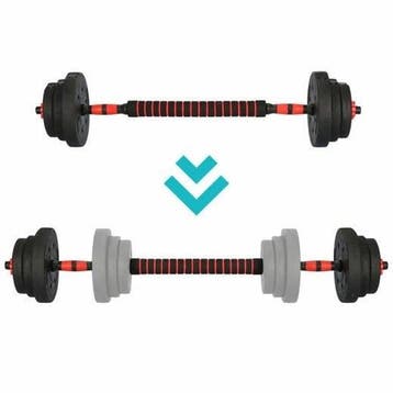Halterset 40 kg | Compact | Nieuw | Scherpe Prijs, Ophalen of Verzenden, Nieuw, Armen, Halterset