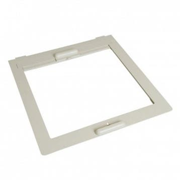 MPK Vliegenhor Scharnier Buitenzijde 40x40cm Wit, Ophalen of Verzenden, Nieuw