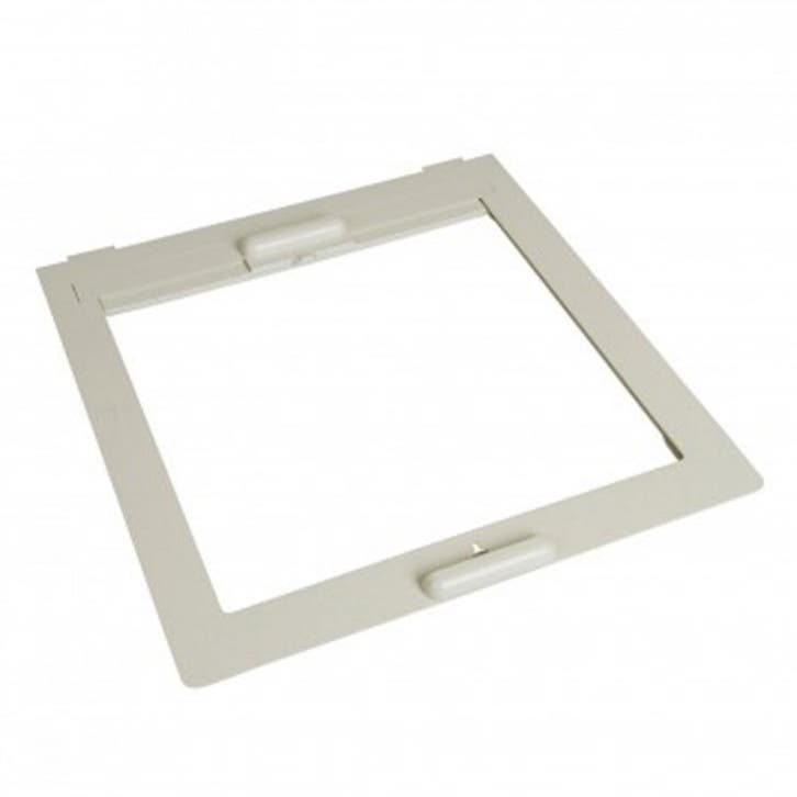 MPK Vliegenhor Scharnier Buitenzijde 40x40cm Wit, Caravans en Kamperen, Camper-accessoires, Nieuw, Ophalen of Verzenden