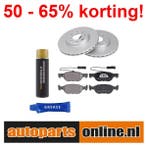 Remschijven + Remblokken Fiat Punto voorzijde, Verzenden, Nieuw, Fiat