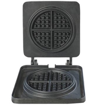 Wisselplaten | AMERICAN | Ronde Wafels (Ø160mm) | Gietijzer, Verzenden, Nieuw in verpakking