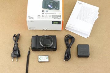 Sony DSC-HX60 20.4MP, 30x Zoom | Digitale compact camera, Nieuw