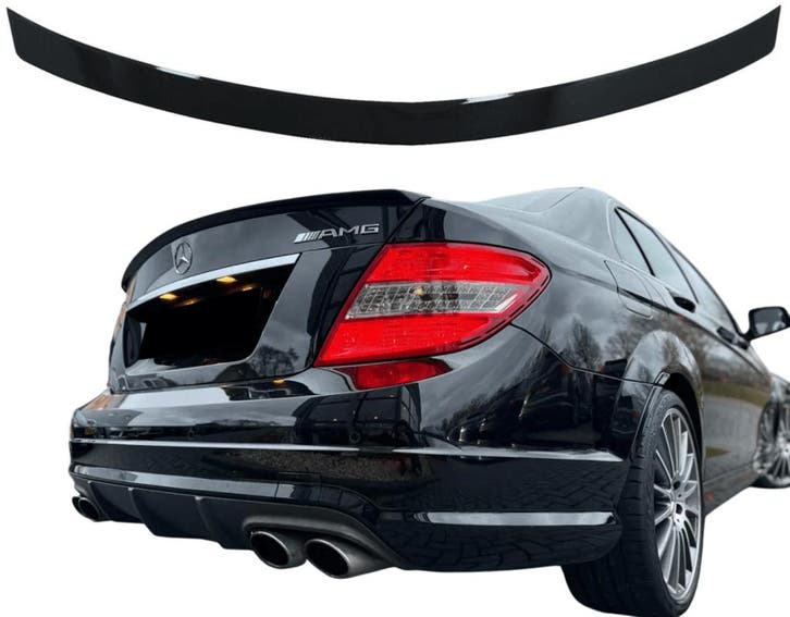 Achterspoiler | geschikt voor Mercedes-Benz | W204 Sedan | 2, Auto-onderdelen, Carrosserie en Plaatwerk, Nieuw, Mercedes-Benz