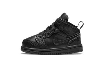Air Jordan 1 Mid Triple Black (TD), Nieuw