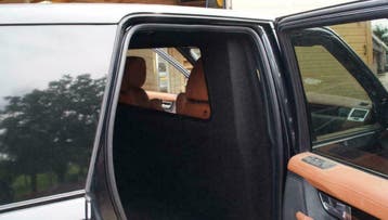 Range Rover Spo L320 Commercial grijs kenteken ombouw