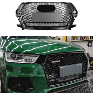 Grille Voor Audi Q3/Q3 S Line 8U (SUV) Facelift – RS Look,, Ophalen of Verzenden, Nieuw