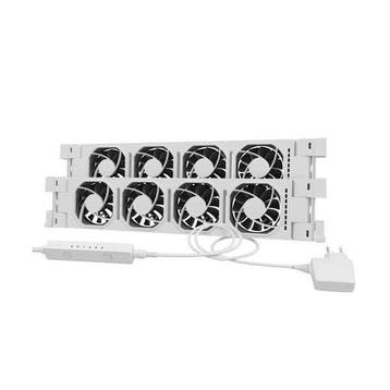 Heatfan 4 - Duo Set - inclusief WiFi smartcontroller + voedi, Doe-het-zelf en Verbouw, Verzenden, Nieuw