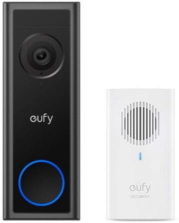 eufy Video Doorbell C30 + Chime - Voordeelbundel- 2K FHD -, Ophalen of Verzenden, Zo goed als nieuw