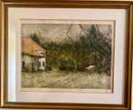 Bernard Gantner (1928-2018) - Maison dans la forêt