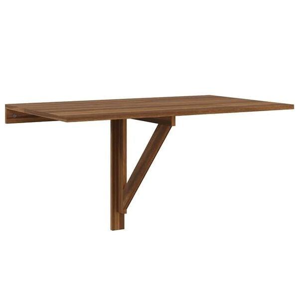 Muurtafel 100cm | bewerkt hout | retourdeal 62% korting, Huis en Inrichting, Tafels | Eettafels, 50 tot 100 cm, 100 tot 150 cm