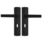 Deurbeslag | Deurklink met sleutelschild | AXA | Curve | 55, Verzenden, Nieuw