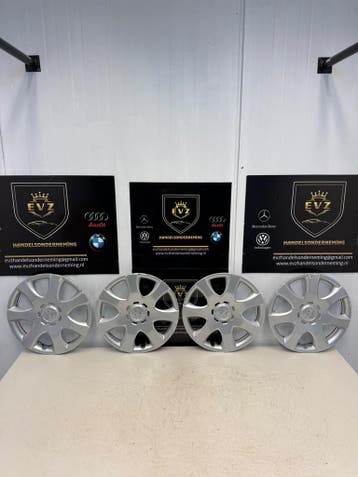 Org. Wieldoppen set 14 inch Peugeot 107 art.42602-0H050, Gebruikt