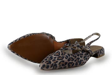 Marco Tozzi Slingbacks in maat 42 Panter, Overige kleuren, Verzenden, Marco Tozzi, Zo goed als nieuw