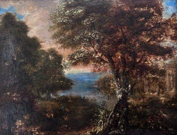 Jan Frans van Bloenen (1662-1749), Navolger van - Landschaft, Antiek en Kunst