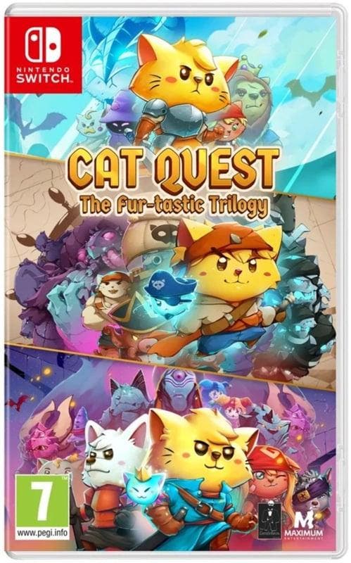 Cat Quest the Fur Tastic Trilogy (Switch Games), Spelcomputers en Games, Games | Nintendo Switch, Zo goed als nieuw, Ophalen of Verzenden