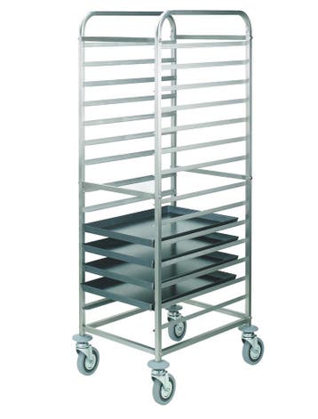 Silowagen | RVS | Schalen | 14x 600x400mm |, Verzenden, Nieuw in verpakking