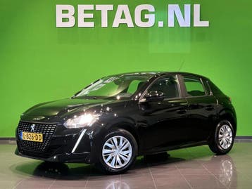 Peugeot 208 | Zakelijke Lease v.a. €178.08 pm, Automaat, Gebruikt, Euro 6, Zwart