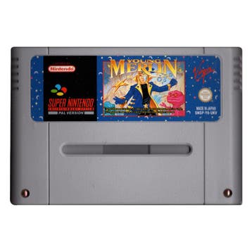 SNES Young Merlin (Losse cassette), Spelcomputers en Games, Verzenden, Zo goed als nieuw