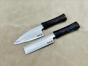 Keukenmes - Deba & Nakiri - Professionele Japans D2-staal