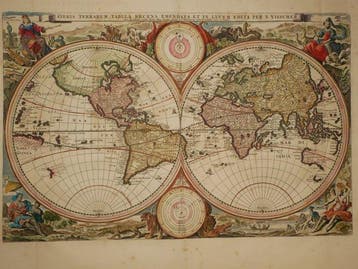 Wereld - Wereld; Nicolaas Visscher - Orbis Terrarum Tabula, Nieuw