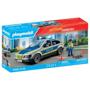 Playmobil politieauto Action Heroes van €48,99 voor €43,94, Ophalen of Verzenden, Nieuw