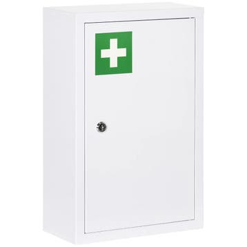 TRUUSK Medicijnkastje - Afsluitbaar - 30 x 14 x 46 cm - 3 Va, Verzenden, Nieuw