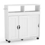 LIVSK Badkamerkast - Verstelbare Plank - Mobiel met Wielen -, Doe-het-zelf en Verbouw, Verzenden, Nieuw