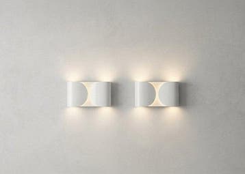 Flos - Afra & Tobia Scarpa - Wandkandelaar (2) - Paar witte