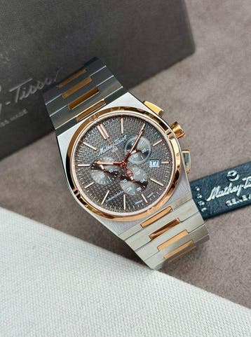 Mathey-Tissot - Zeus two-tone Chronograph Date - H118CHRS -, Nieuw