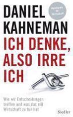9783886808861 Schnelles Denken, langsames Denken, Boeken, Verzenden, Gelezen, Daniel Kahneman