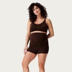 Noppies Lai Naadloze Sensil Zwangerschapsshort Hoog  Coffee, Verzenden