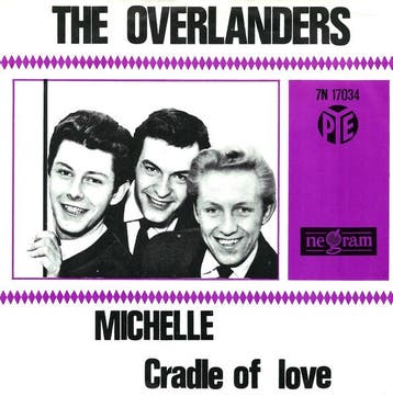 vinyl single 7 inch - The Overlanders - Michelle, Verzenden, Zo goed als nieuw, 7 inch, Pop