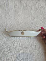 Sevres - Schotel - Porselein - Zeldzame navette-vormige