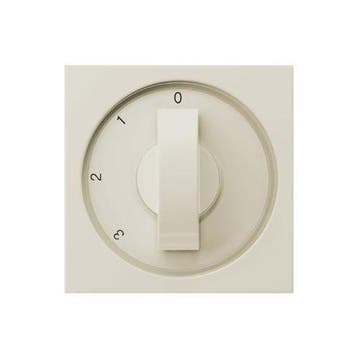 GIRA Systeem 55 Afdekking 3 standen schakelaar (ventilator), Ophalen of Verzenden, Nieuw